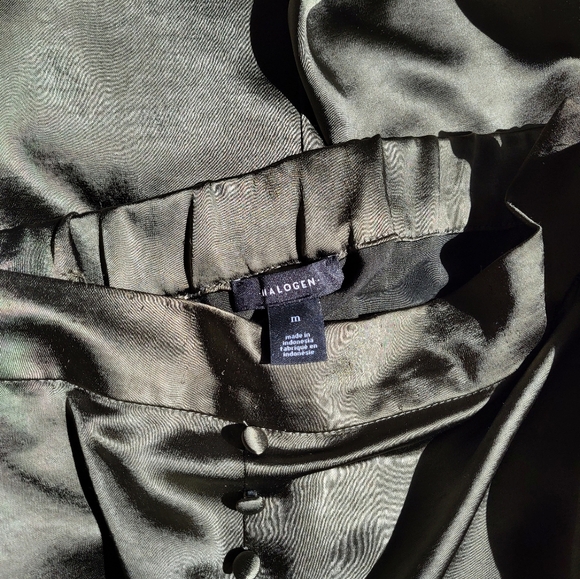 Dark Olive Midi Skirt - Picture 5 of 5